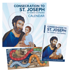 Consecration to St. Joseph for Children and Families: Book and Calendar Set