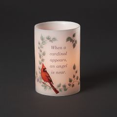 Cardinal Memorial LED Candle