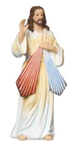 4" Divine Mercy Statue