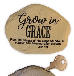 Grow in Grace Garden Key Stone