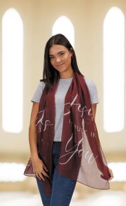 Jesus, I Trust in You Prayer Scarf