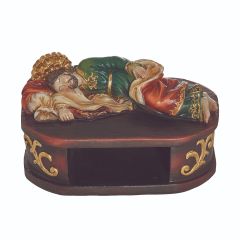 Sleeping St. Joseph with Shelf Base