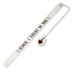 Jesus, I Trust in You Metal Bookmark