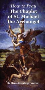 How to Pray the Chaplet of St. Michael the Archangel Pamphlet