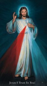 Chaplet of Divine Mercy Prayer Card, Hyla