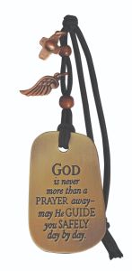 Prayer Away Rear-view Mirror Hanging Pendant