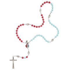 Divine Mercy Blue & Red Rosary