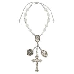 St. Christopher Marbled Auto Rosary