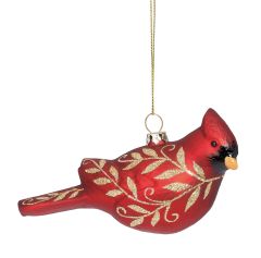 Cardinal Ornament with Scroll Detail