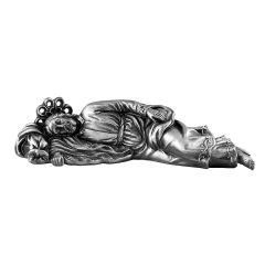 Antique Silver Sleeping St. Joseph Statue