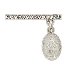 Miraculous Medal Crystal Watch Band