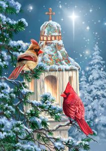 Christmas Cardinals Boxed Christmas Cards